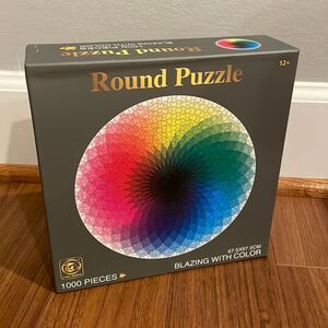 Round Color Gradient Puzzle 1000 pieces